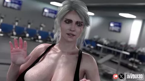 Ciri's Ass Workout [Invdia3D]