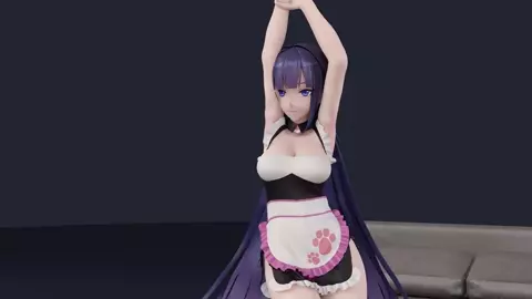 [LTDEND] Raiden Mei hawt dance and juicy riding segs 4K