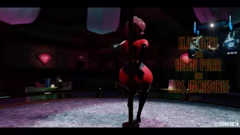 Helen Parr does a striptease at the Strip club - Part 1 (HMV)