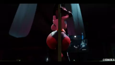 Helen Parr does a striptease at the Strip club - Part 1 (HMV)