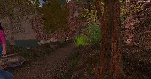 Lara at the Anael mines with a lover who makes her come