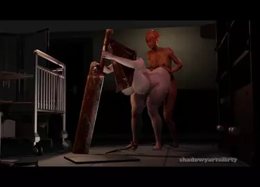 Silent Hill Futa Nurse fucks Female Pyramid Head