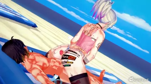 Femboy enjoying the view