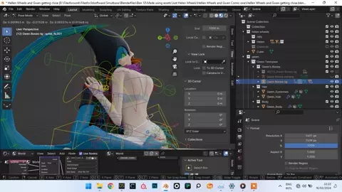 How not to make rule 34 renders in Blender