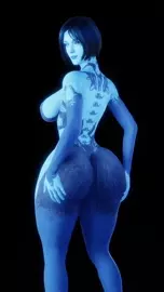 Cortana Shaking her Thicc Data Banks! Part III (Requested by me!)