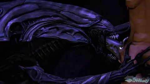 Xenomorph Blowjob - DaSharky