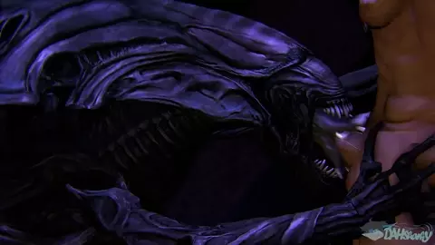 Xenomorph Blowjob - DaSharky