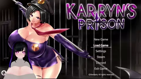 HoneyVee Plays Karryn's Prison Goth Mod