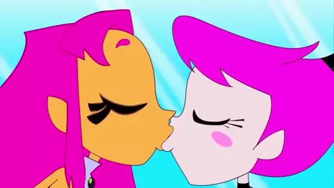 Starfire Jinx Kissing Looped