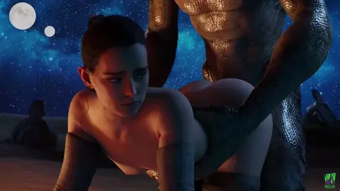 rey's galactic sexual adventure
