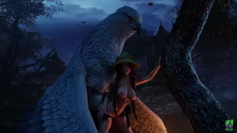 caught by a Hippogriff