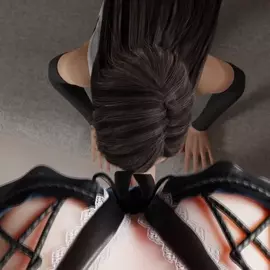 Tifa sucking cock pov