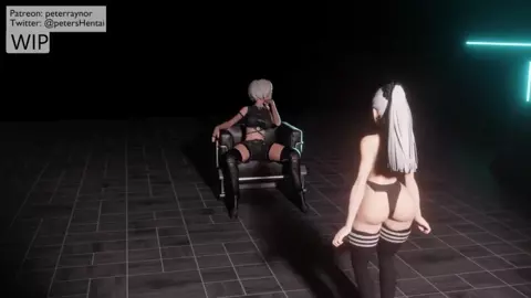 2B says: "9S is MINE" (PMV)