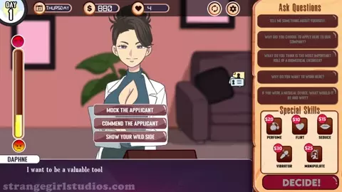 HORNY RECRUITER (APPLICANT:DAPHNE)