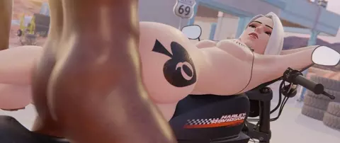 Biker Ashe Fucked [BLACKED Edit] (Cawniel)