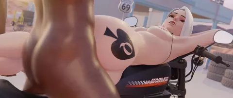 Biker Ashe Fucked [BLACKED Edit] (Cawniel)