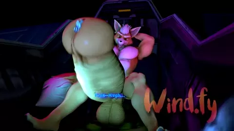 Fox cock vores Krystal (Commission by Wild.fy)