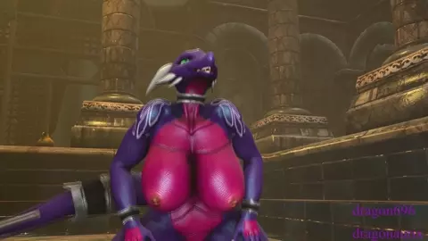 Spyro and Cynder cowgirl (faceside)