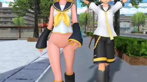 Guy Grabs His Younger Sister's Ass