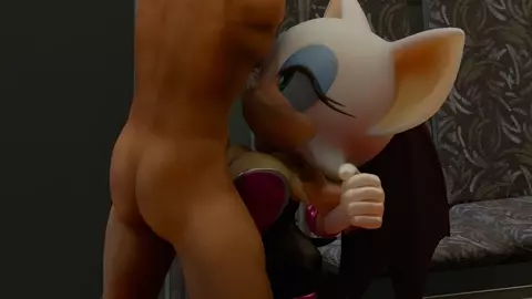 Titty fuck Rouge