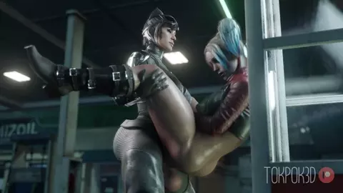 Harley Quinn + Catwoman [TokPok3D]