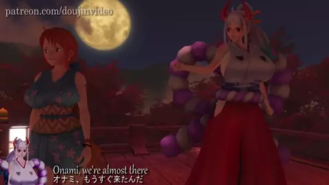 Nami and Yamato - Samurai's pleasure 1,5 -  One Piece