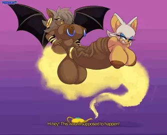 Rouge vored by Genie's Dick [foxynoms]