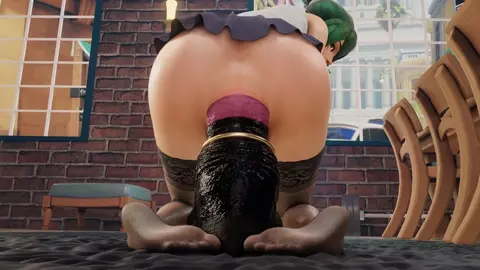 Kiriko Horse Cock Sitting [Skirt][SaveAss]