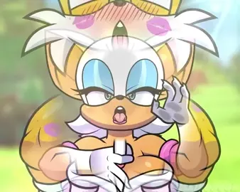 Rouge Milking Tails (Uncensored)