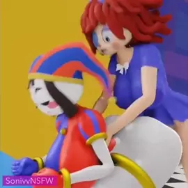 Pomni and Ragatha going at it, with voices