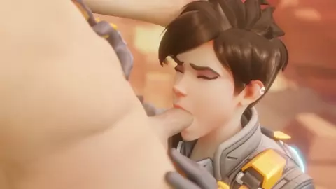 Tracer Paying a Bet (No Male Voice) Overwatch Montage by Bewyx ft. CinderDryadVA