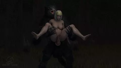 Ela being fucked by a werewolf {twistedraven}