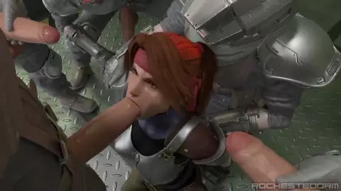 Jessie got captured by Shinra Solders (RochesteDorm)