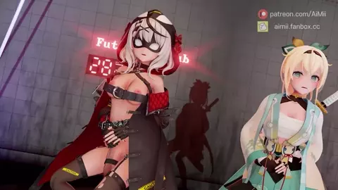 【Futa Dance】SKMT 「Good Luck」【ふたなりMMD】