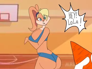 Lola Bunny sucks a "carrot"