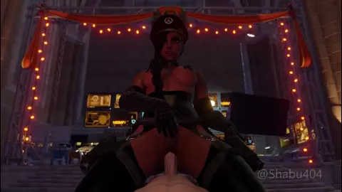 Pharah cowgirl
