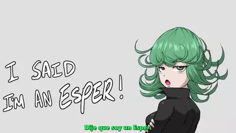Tatsumaki is a Ass-per Sub Español