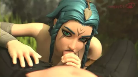 Gia (Fortnite) Gives you a blowjob and Doggy style in a Forest (MODEL SWAP)