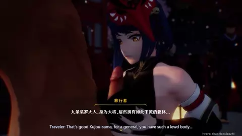 Sex Battle with Kujou Sara 1440p 60fps English Sub