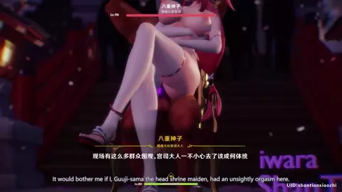 Anti-Raiden Shogun Training Sex with Yae Miko 1440p 60fps English Sub