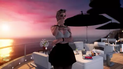 Little slut fucks a troll