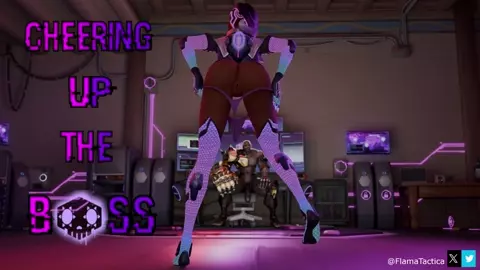 Cheering Up The Boss | Sombra & Doomfist | [FLAMA]