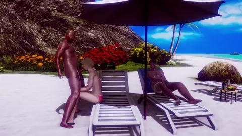 Ashley's Day At The Beach