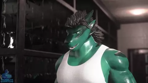 Cock Hungry, Druth Cock Vore Growth Animation