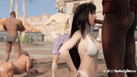 Tifa, she's a pleaser