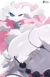 Reshiram masturbating