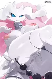 Reshiram masturbating