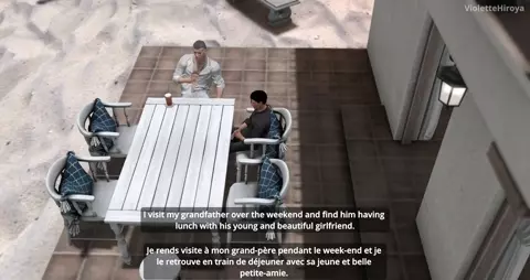 My Grandpa's girlfriend dominated by her partners during the weekend