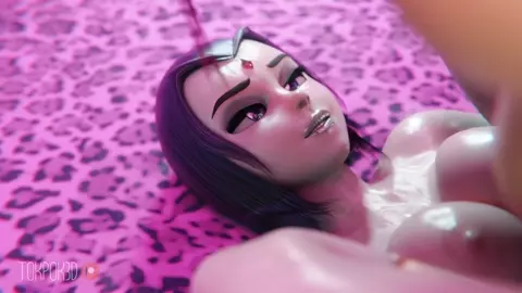 Starfire+Raven Part 2[TokPok3D]