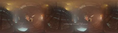 HUCOW Company 2 VR! Ming Lee and Aunt Cass in 3D